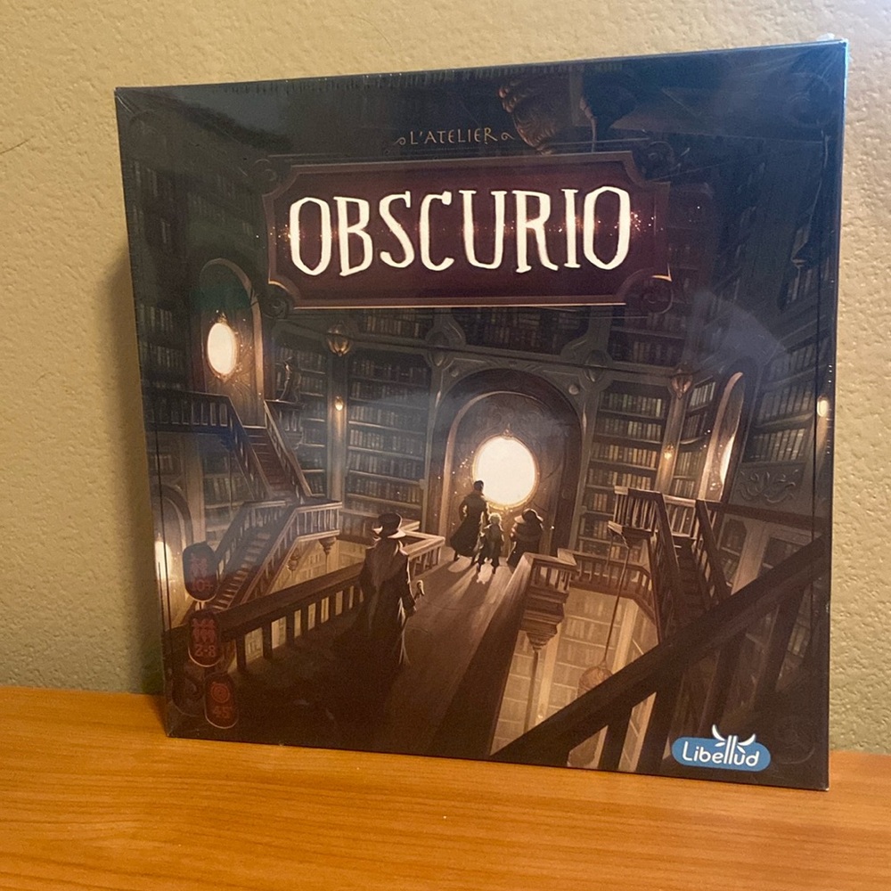 Obscurio Board Game New Sealed Packaging